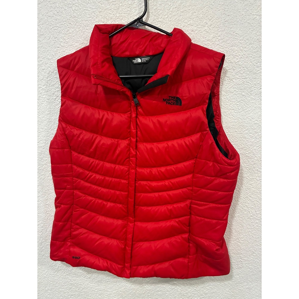 The North Face Aconcagua Women's 550 Red Goose Down-Filled Vest Size  XL